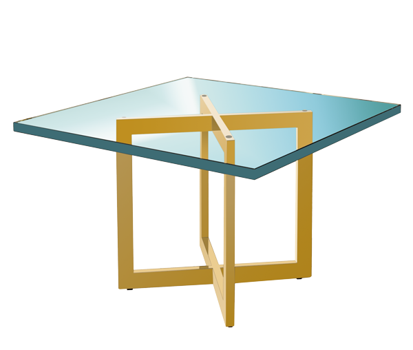 Table basse 991-or Table basse 991-or